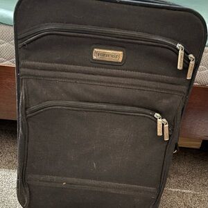 Forcast black suitcase